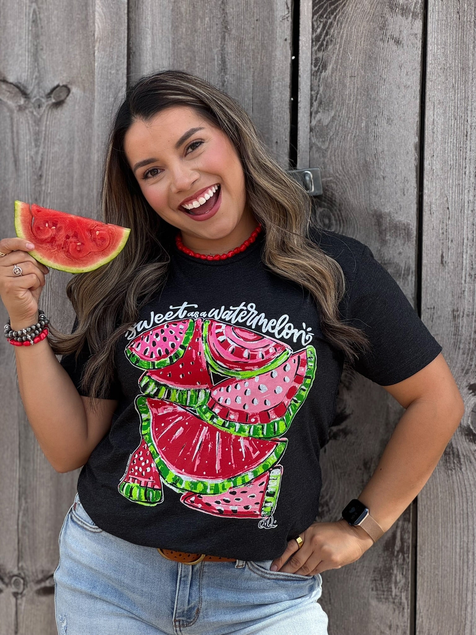 Callie Ann Stelter Sweet as a Watermelon Tee or Tank
